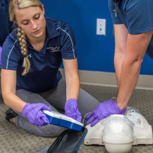 AED Trainer and CPR Class